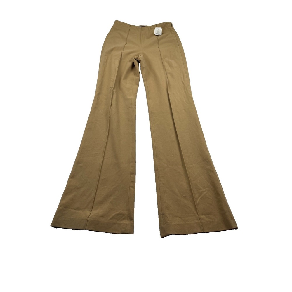 Theory Brown Flare Dress Pants Tall Size 2 NWT